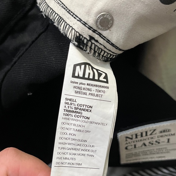 NWT - Neighborhood x Izzue NHIZ Men’s Straight Jeans - Size XL - Picture 11 of 12